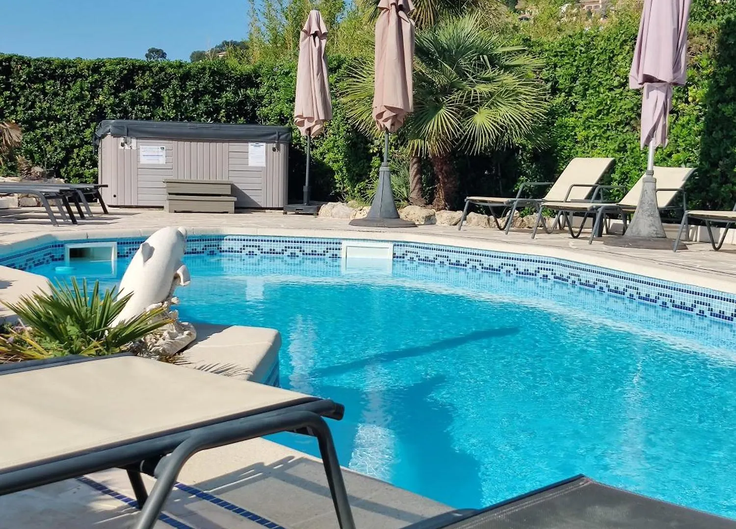 Villa Plein Sud-Piscine-Spa-Climatisation-Parking Prive-Calme Et Detente Cavalaire-sur-Mer